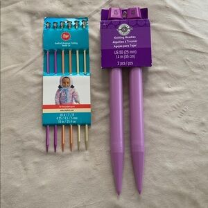 Boye & Loops & Threads knitting needles 
New/unused; multiple sizes